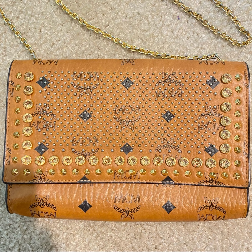 Crossbody MCM wallet purse